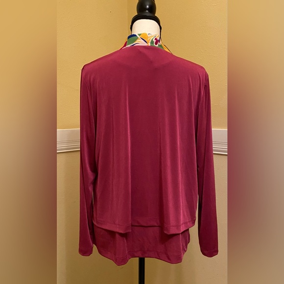 CSC Studio Tank top & Jacket Set; Large; Fuchsia; NWOT. - Picture 2 of 6